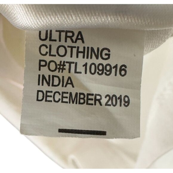 Greg Norman T-Shirt Mens M American Flag Graphic Cotton White Red Blue - Picture 6 of 8